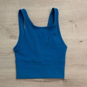Lululemon Athletica blue Power Pivot Training Tank